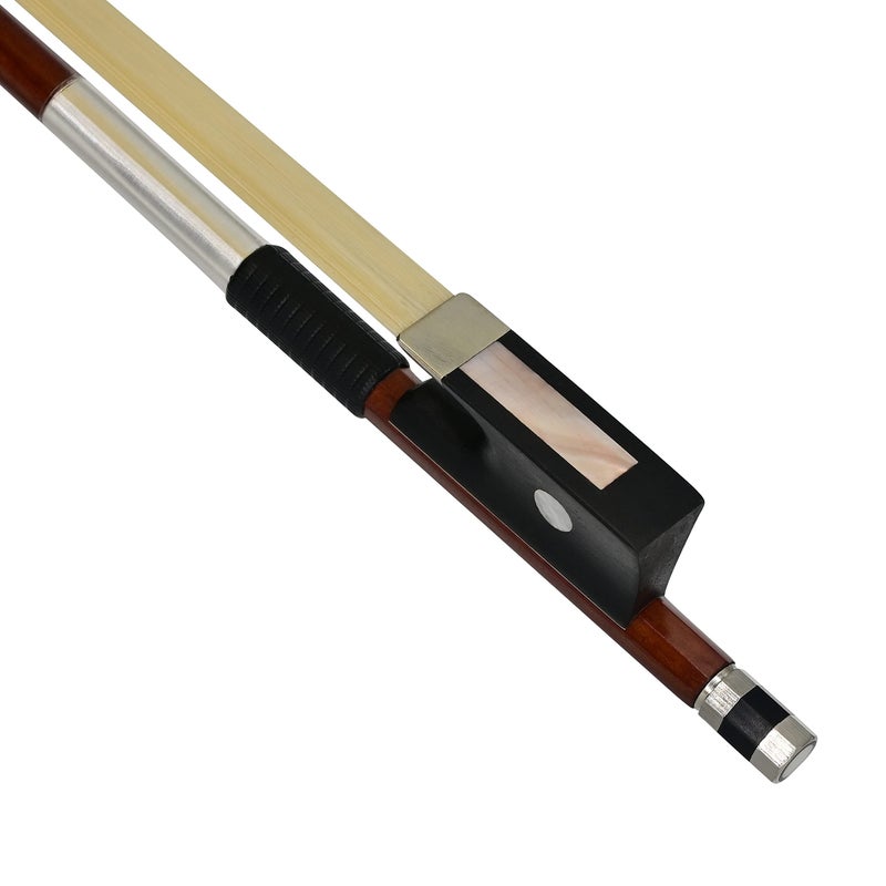 Anton Breton AB-112 Brazilwood Student Violin Bow - 1/4 Size - Image 2